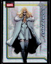 2026 Topps Chrome Marvel #34 Emma Frost Storm's Lightning Refractor TZ 15S