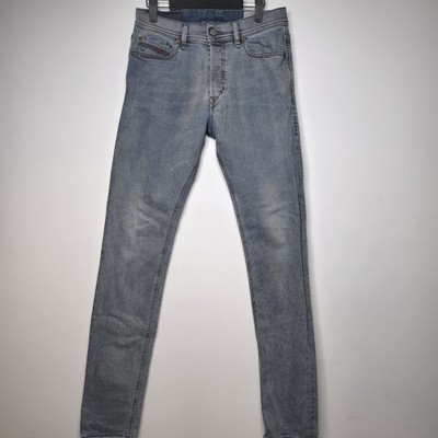 Diesel Tepphar 084SJ Jeans Herren W29 L32 Slim Carrot Stretch Blau Made In Italy