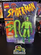 Marvel Legends Scorpion Retro Animated 6  Figure New & Sealed Hasbro Spider-Man