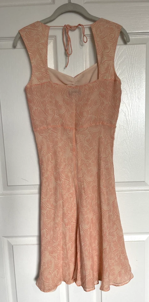 Vintage 90s Y2K Petite Sophisticate Silk Mini Dress Size 4 - Image 2 of 4
