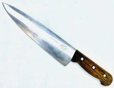 VINTAGE R.H. FORSCHNER  CO. VICTORNOX CHEF KNIFE NO. 430-8 SWITZERLAND 13.5”