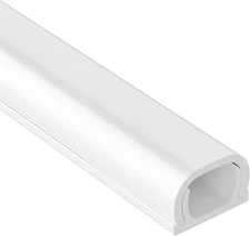 Mini Cord Hider Channel Cable Cover White