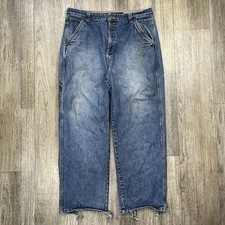 Y2K Marithe Francois Girbaud Jeans Mens 38x31 Baggy Skater Carpenter Cargo