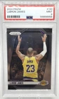 2024-25 Panini Prizm LeBron James #130 PSA 9 Los Angeles Lakers Basketball Card