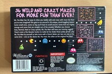 Ms. Pac-Man Super Nintendo SNES CIB Complete w/ Manual And Box