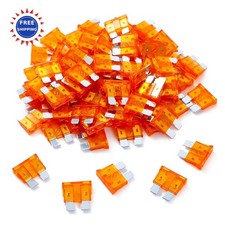 Auto Fuses 5 AMP 100 Pack ATC ATO Standard Regular Blade Truck Boat Marine OEM