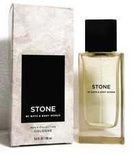 Bath  Body Works STONE Eau de Cologne Spray 3.4 oz NIB Men's Collection