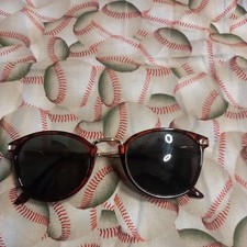 Vintage Sebastiano France Sunglasses Eyeglasses Frame Red 80s 90s