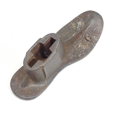 Antique Shoemaker Cobbler Cast Iron Anvil/Shoe Form~ 7'' Child Size Vtg L38