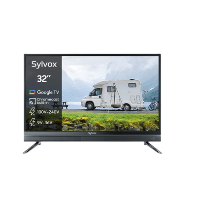 32 Inch Smart 12V RV TV Google TV 1080P No DVD Combo