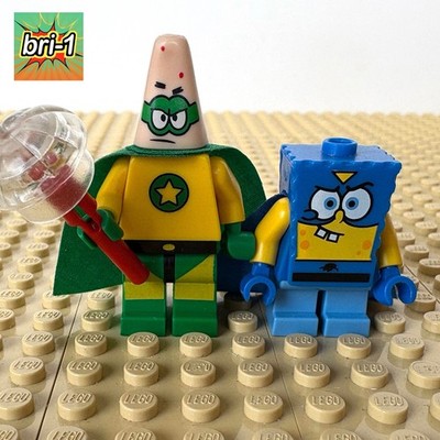 LEGO: Super Hero SpongeBob + Patrick, bob026, bob025, 3815, HEROIC HEROES, 2012