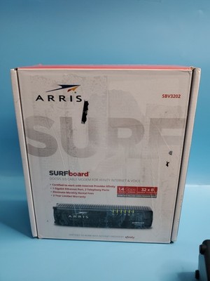 ARRIS SURFboard SBV3202 DOCSIS 3.0 Cable Modem Comcast Xfinity Internet & Voice