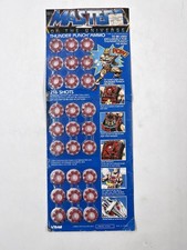 MOTU He-Man Masters of the Universe Vintage 1985 MOC  Thunder Punch Ammo NOS