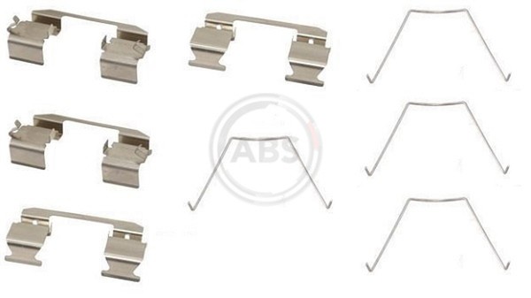 A.B.S. ZubehöRsatz Scheibenbremsbelag 1743Q FüR Honda CR 5 2 RD5 Ctdi RD9-image