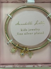 Annabelle Lilly Kids Jewelry Fine Silver Plated multi charm bracelet