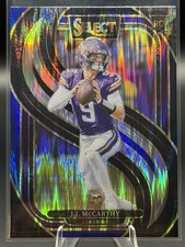 Panini Rookie J.J. McCarthy #134 Vikings 2024 Select Prizm Premier Level
