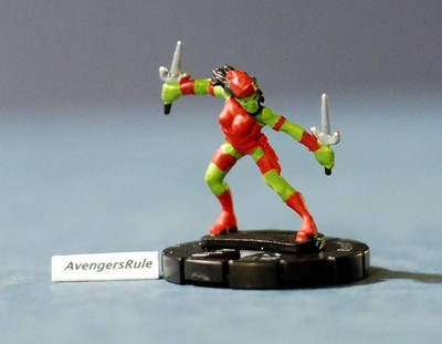 Marvel Heroclix Secret Invasion 048a Elektra Rare Human Avengersrule2002