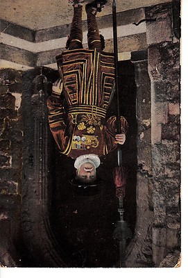 CO47. Vintage Postkarte. Ein Beefeater. Tower of London