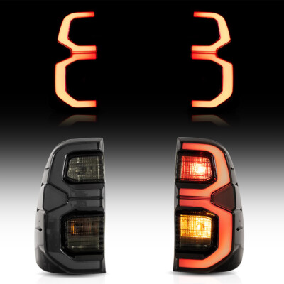 Räuchern VLAND Paar FULL LED Rückleuchten Für Toyota Hilux Revo 2015 2025 LH&RH