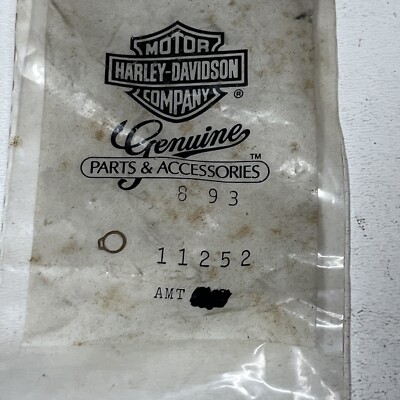 1 NOS Harley Davidson Snap Ring OEM 11252 Robison HD AMF | eBay