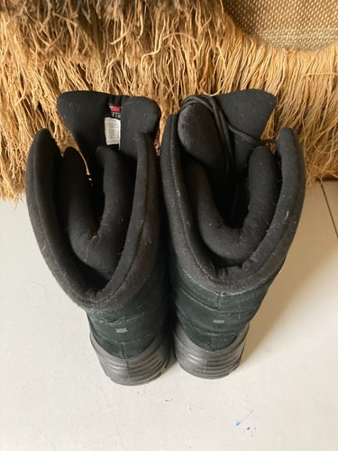 Field And Stream Black Leather Rubber Lined Hunting Boots Size 14 Waterproof - Picture 7 of 10