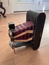 Eastman Kodak No. 1A Folding Pocket Model C Camera - Red Bellows 1905-1915