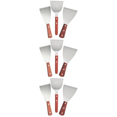  3 Pieces Kit Barbecue Spatula Steak Spatulas Lift Fried Beef