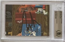 1995 DISNEY SKYBOX TOY STORY TIM ALLEN SIGNED BAS BECKETT COA AUTOGRAPHED CARD