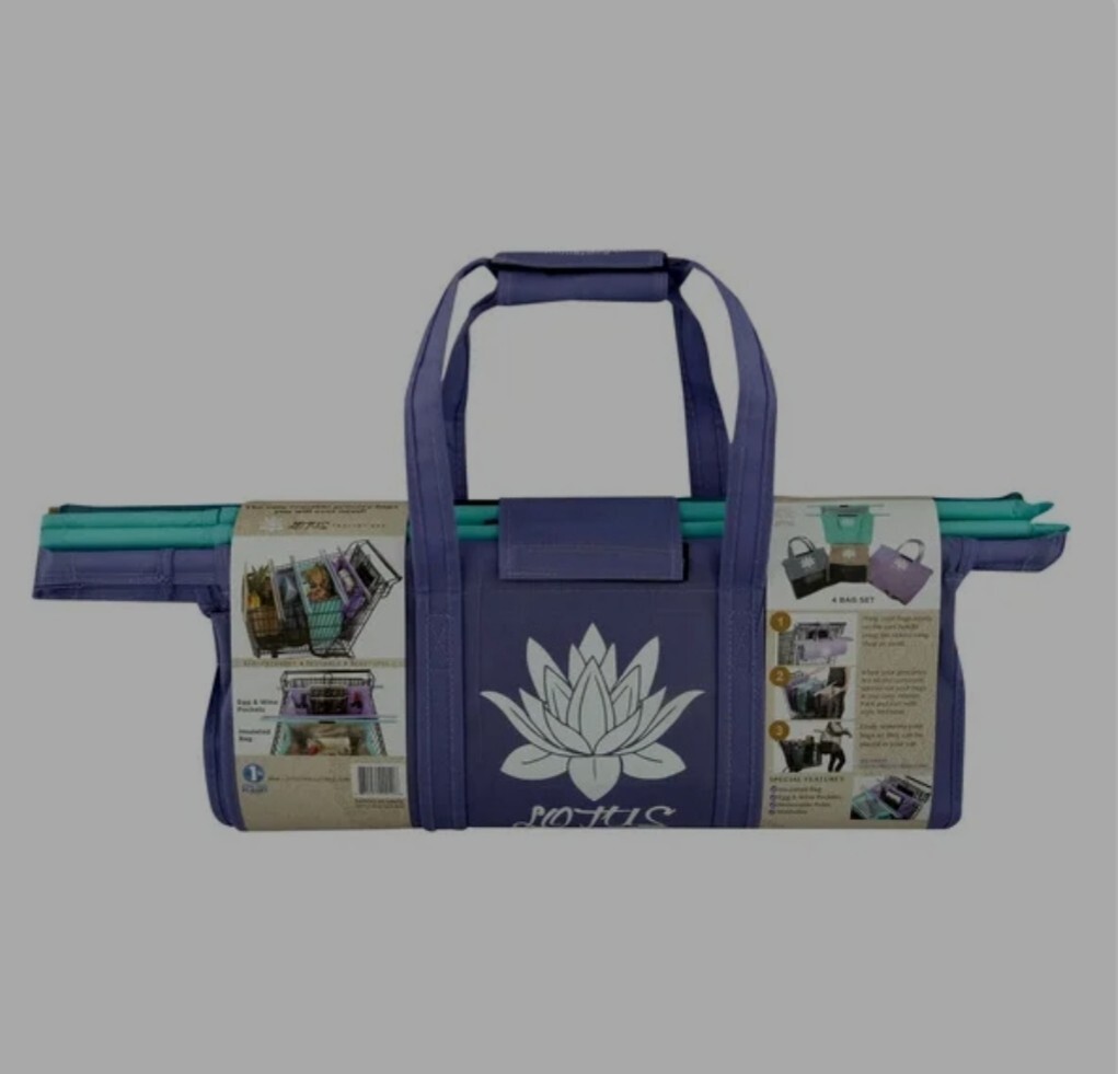 Lotus Trolley Bags LRG Cooler Bag Egg/wine Holder Reusable