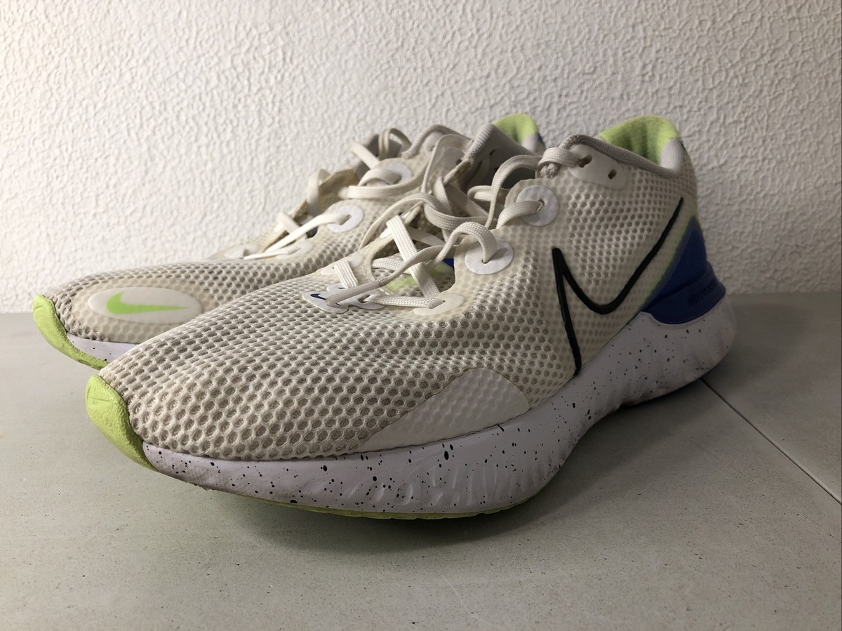 Size 10 - Nike Renew Run White
Racer Blue Men’s Athletic Shoes 
NWOB Nike Renew Run White Racer Blue for Sale | Authenticity  main image 2