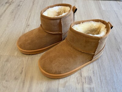 Mädchen Fellboots F&8 Stiefel Winterschuhe NEU Gr. 35