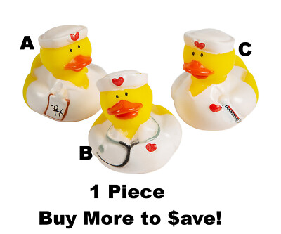 Medical Nurse Rubber Duckies Ducks - Choose Style Jeep Ducking - FAST US Shipper