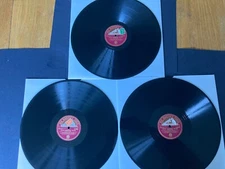 Phyllis Sellick 78rpm 12” Sinfonia Concertante (Walton) X3 Shellac HMV C.3478-80