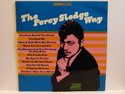 Percy Sledge   LP   The Percy Sledge Way / Atlantic  SD 8146 von 1967 / Plum Lab