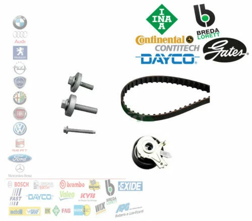 Tensores y poleas INA para sistemas de distribución en coches