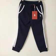 Official Ferrari Unisex Kids' Joggers/Age 6/BNWT/Navy Blue  White