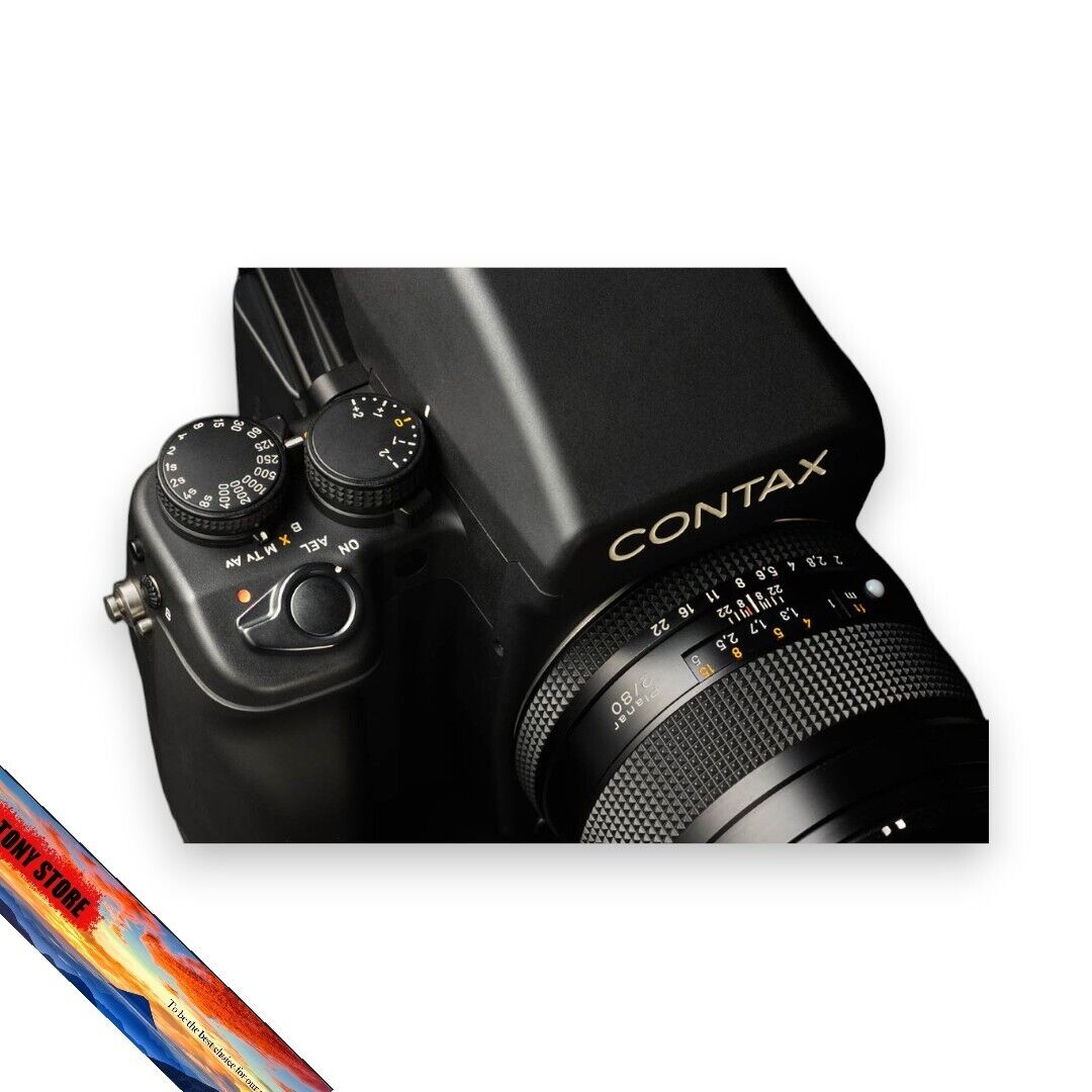 CONTAX 645 Film Camera Planar 80mm f/2 Lens Black CONTAX645 CONTAX 645 Film Camera Planar 80mm f/2 Lens Black CONTAX645