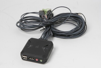 IOGEAR 2-Port 4K USB DisplayPort Cable KVM Switch - GCS52DP