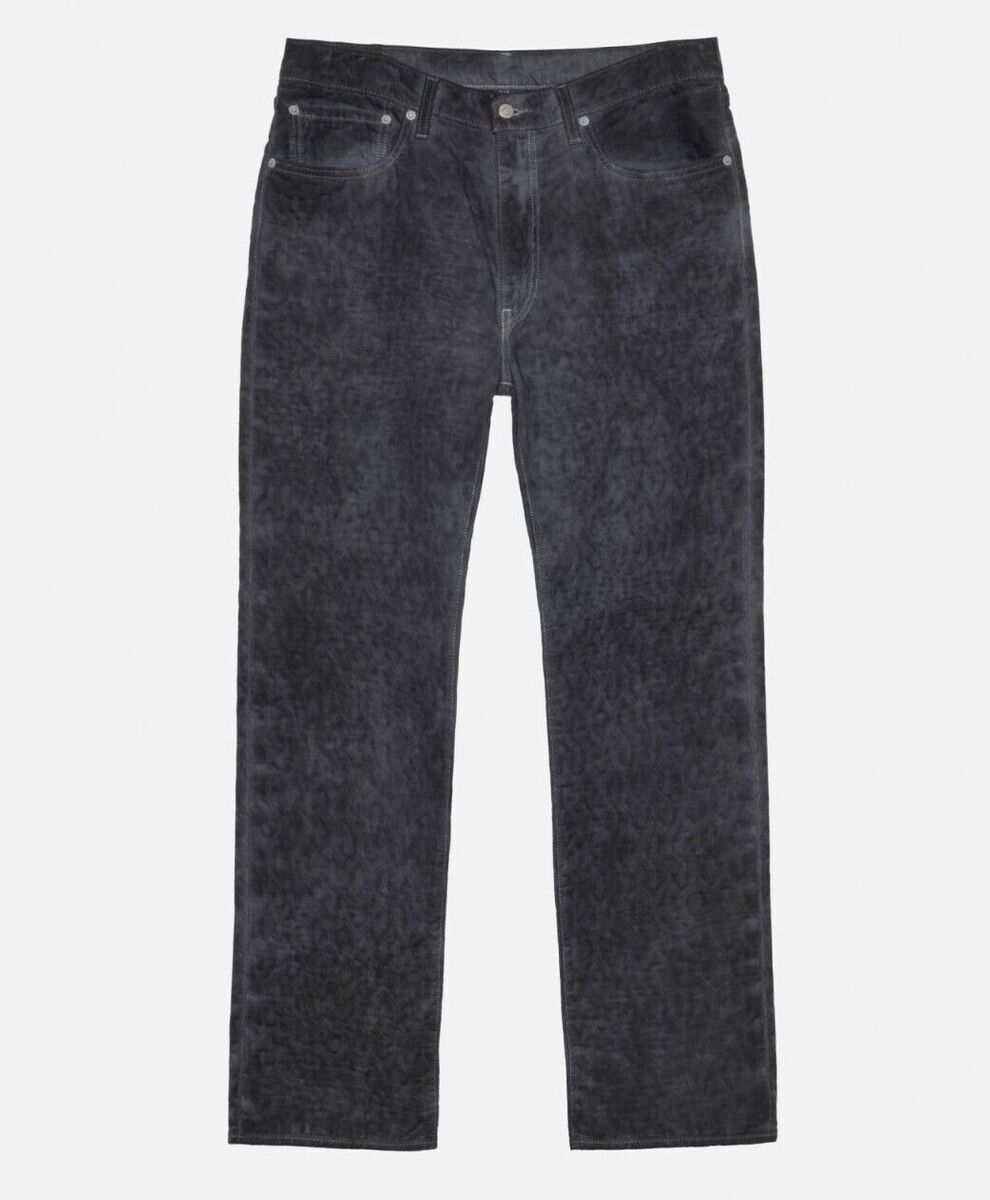 Stussy x Levi's Dyed Jacquard Trucker Jeans Black White Pink Stussy x Levi's Dyed Jacquard Trucker Jeans Black White Pink