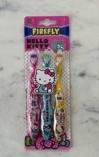 Firefly HELLO KITTY Kid s Toothbrushes - 3 Pack - SOFT