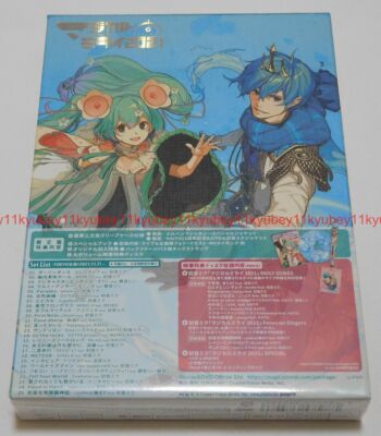 New Hatsune Miku Magical Mirai 2021 Limited Edition 2 DVD Book