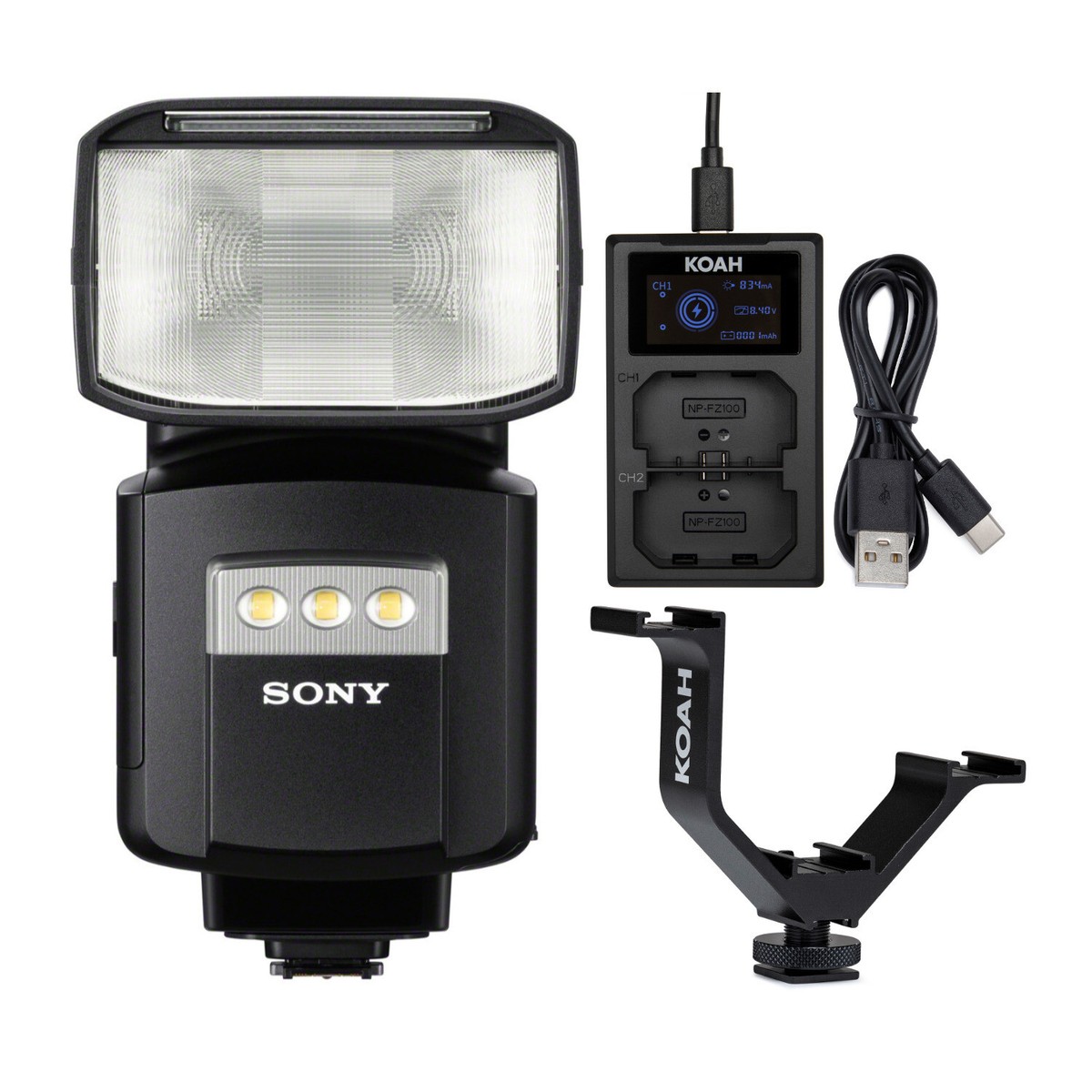 Sony HVL-F60RM Wireless Radio Control External Flash with Sony HVL-F60RM Wireless Radio Control External Flash with