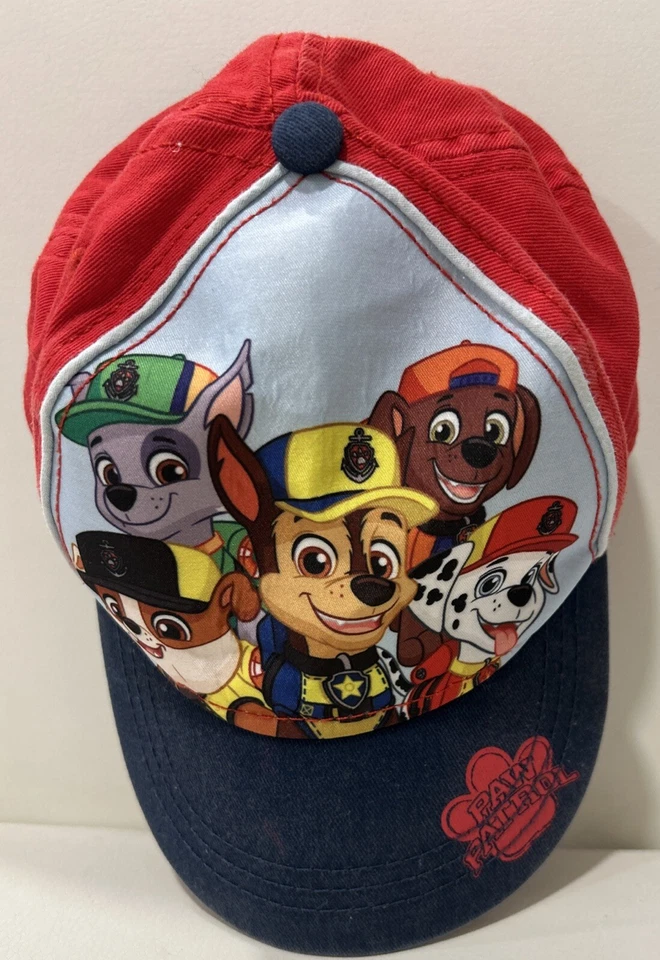 Gorra de béisbol roja Nickelodeon Paw Patrol niño pequeño talla S/M 24M-3T Foto 2 de 4