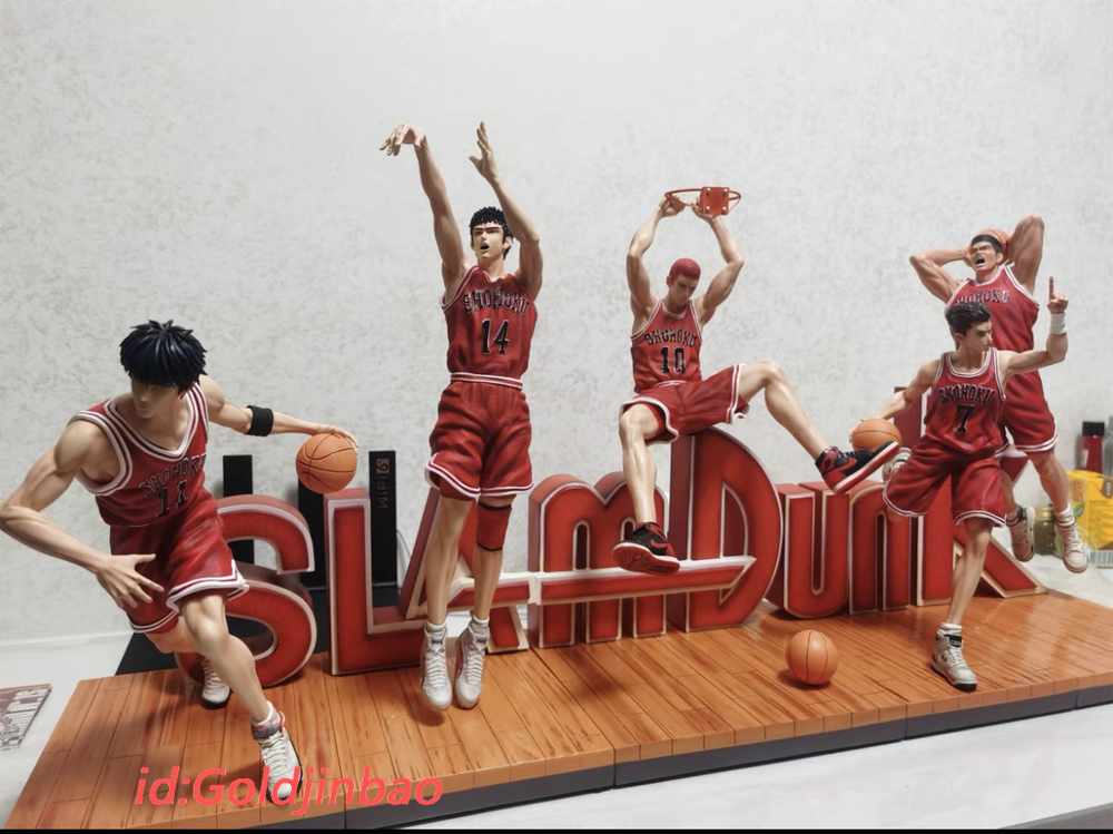ZX Studio SLAM DUNK Shohoku Resin Model Full Set Original In ZX Studio SLAM DUNK Shohoku Resin Model Full Set Original In