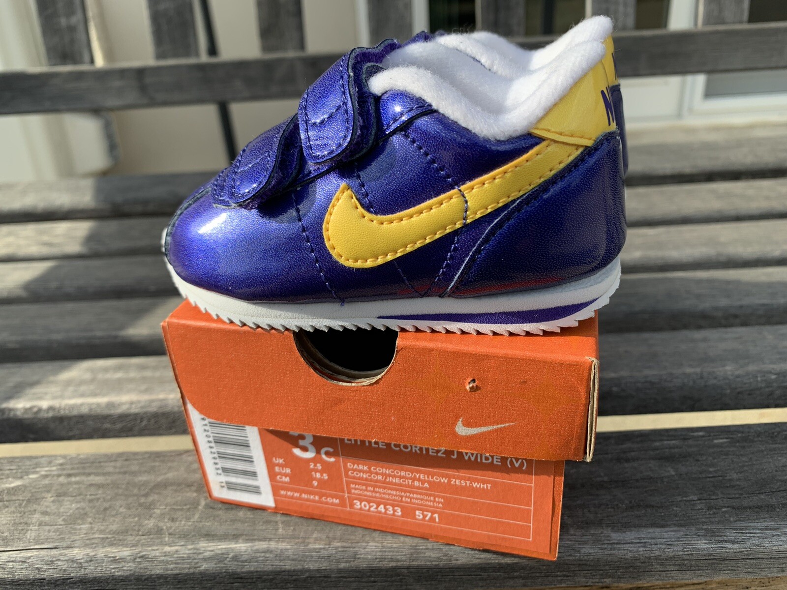 DS Vtg Nike Little Cortez J wide VLCR 