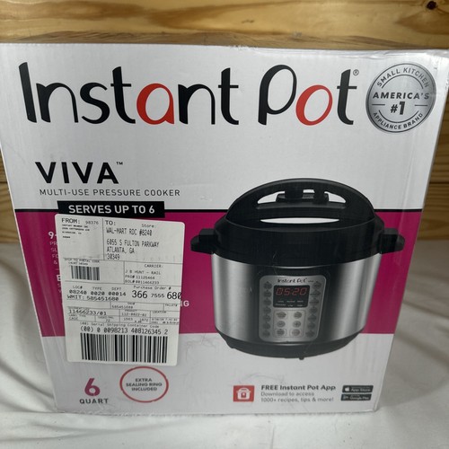 Instant Pot Viva MultiUse 9in1 6 Quart Pressure Cooker for sale