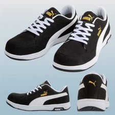 [Puma Safety] Safety shoes, work shoes, Heritage/Air Twist 2.0 Low, black