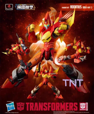 In Stock New Flame Toys Furai Model IDW Rodimus Prime Model Kit Reissue Version