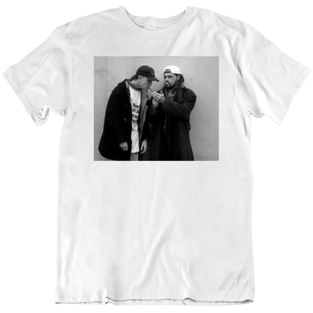Clerks Cult Classic 90s Comedy Movie Fan Funny Jay and Silent Bob T Shirt 2019-1