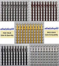 LEGO - Spear / Pike - PICK COLOR - Minifigure Weapon Knight Joust Castle Kingdom